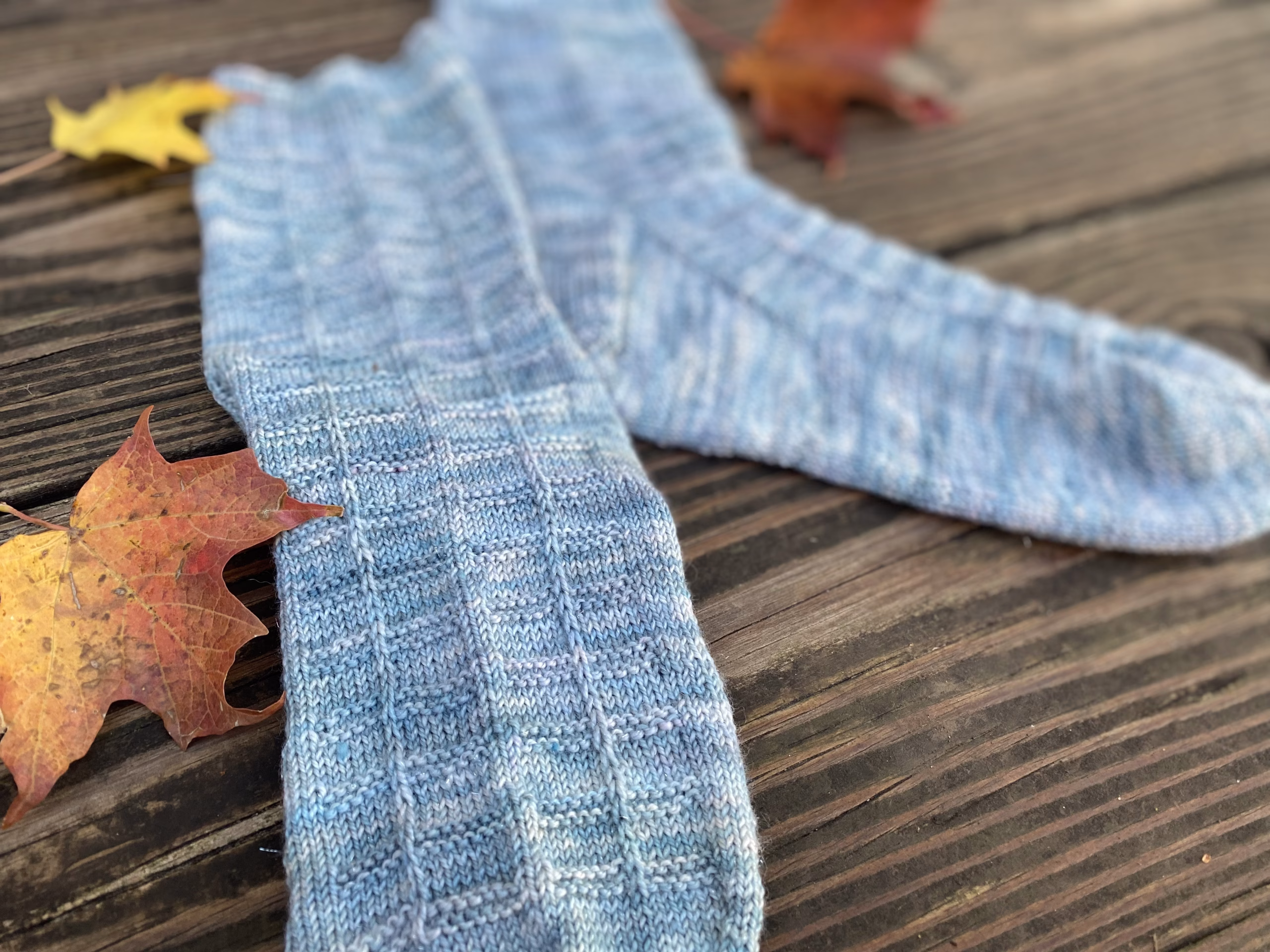 Follow Along Sock Pattern